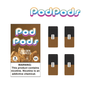 PodPods® Compatible Pods: Golden Tobacco 5% (50mg/ml)