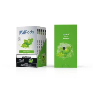 Ziip™ Compatible Pods: Menthol 5% (50mg/ml)